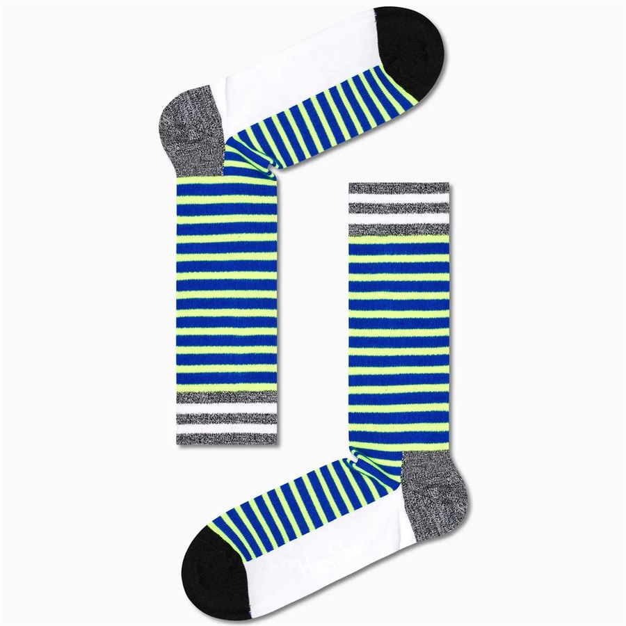 NEON STRIPE THIN CREW SOCK Happy Socks | ATNST297000